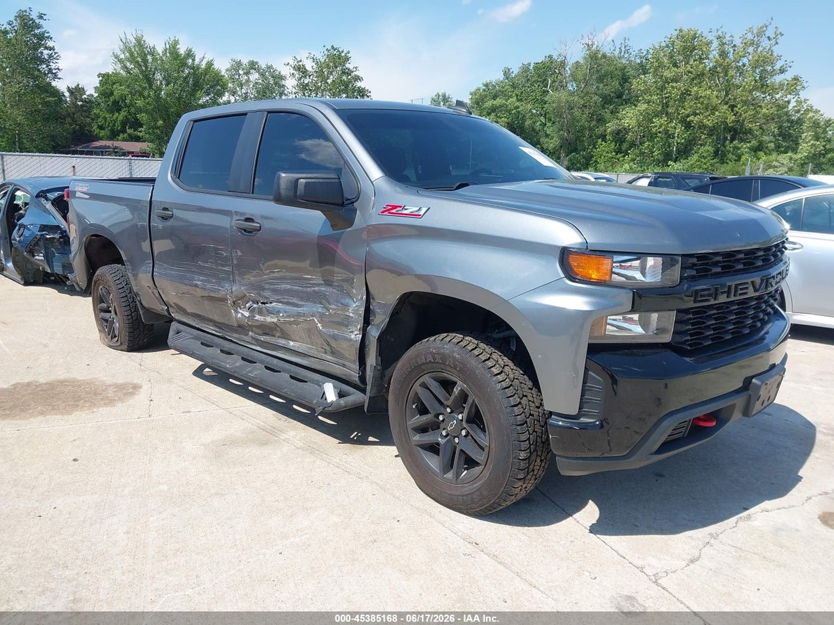 2020 CHEVROLET SILVERADO 1500 4WD SHORT BED CUSTOM TRAIL BOSS