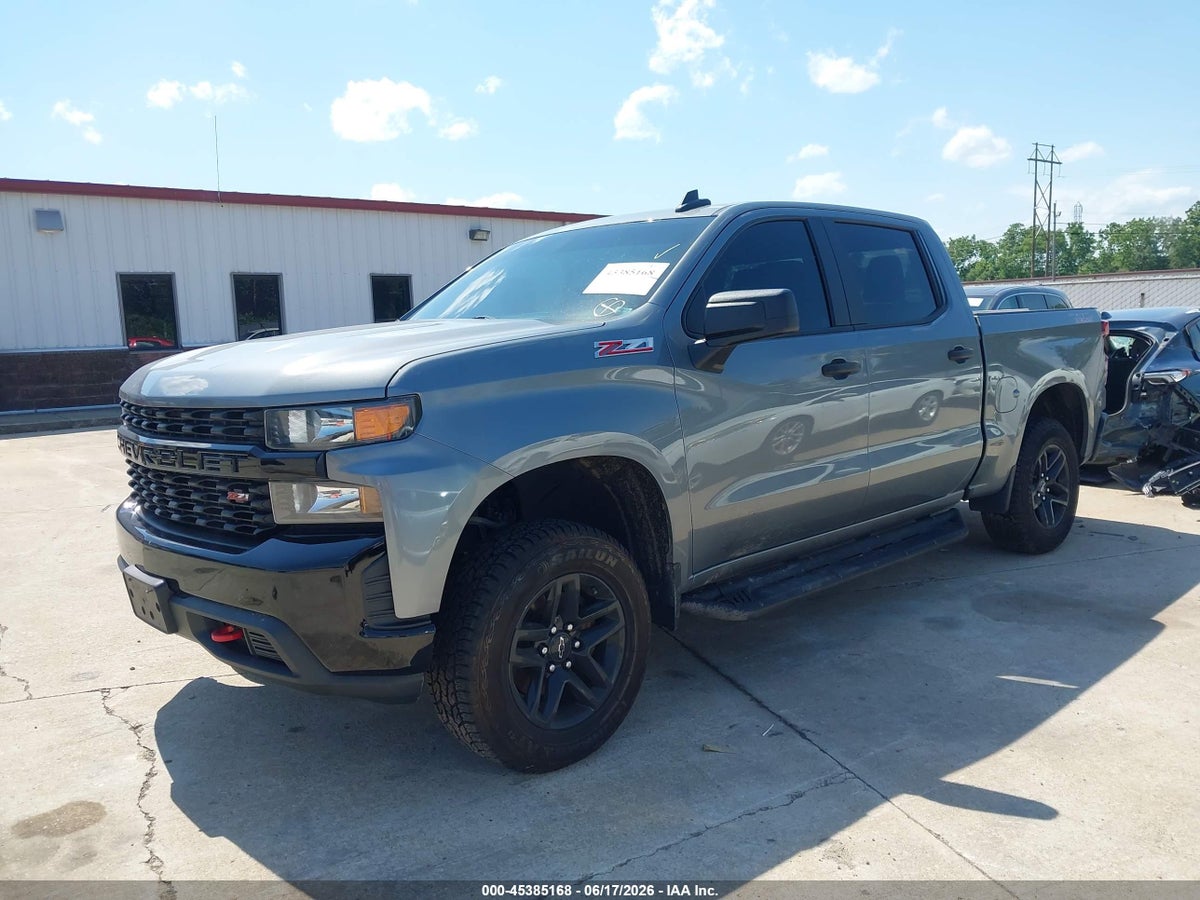 2020 CHEVROLET SILVERADO 1500 4WD SHORT BED CUSTOM TRAIL BOSS — снимка 2