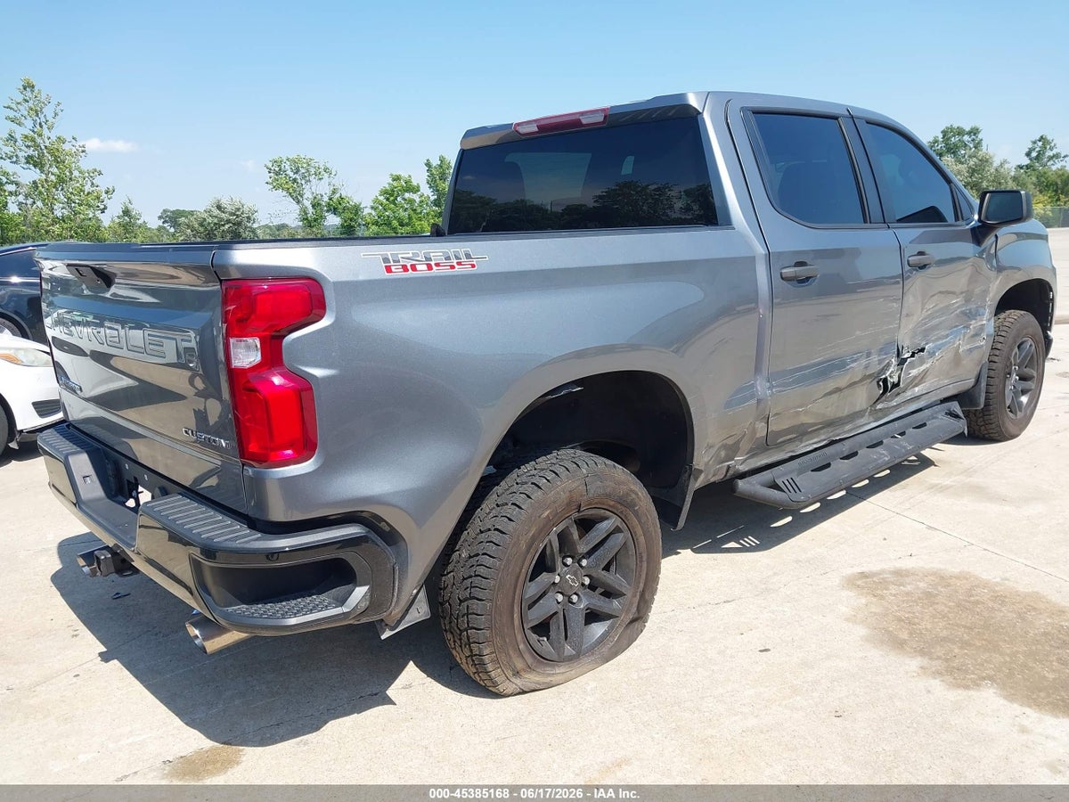 2020 CHEVROLET SILVERADO 1500 4WD SHORT BED CUSTOM TRAIL BOSS — снимка 4