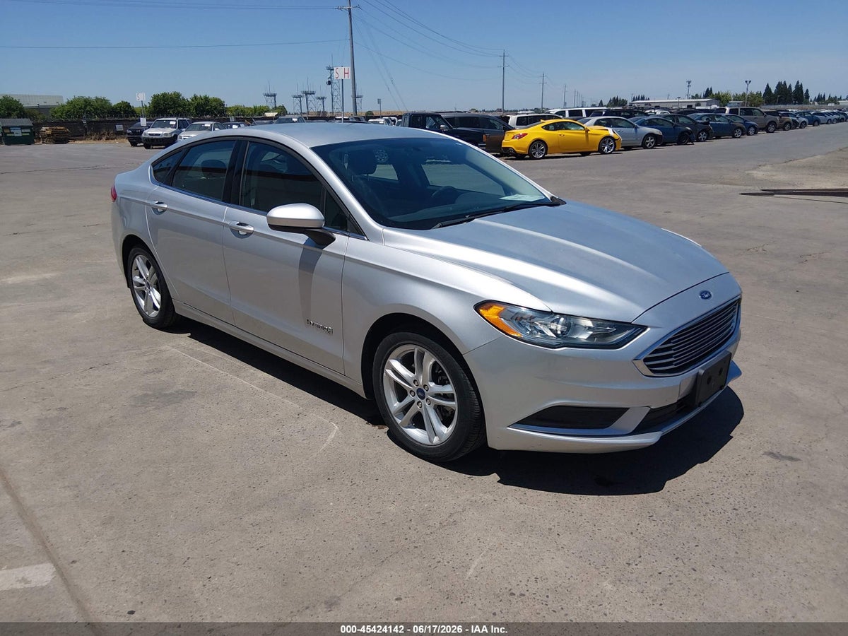 2018 FORD FUSION HYBRID S