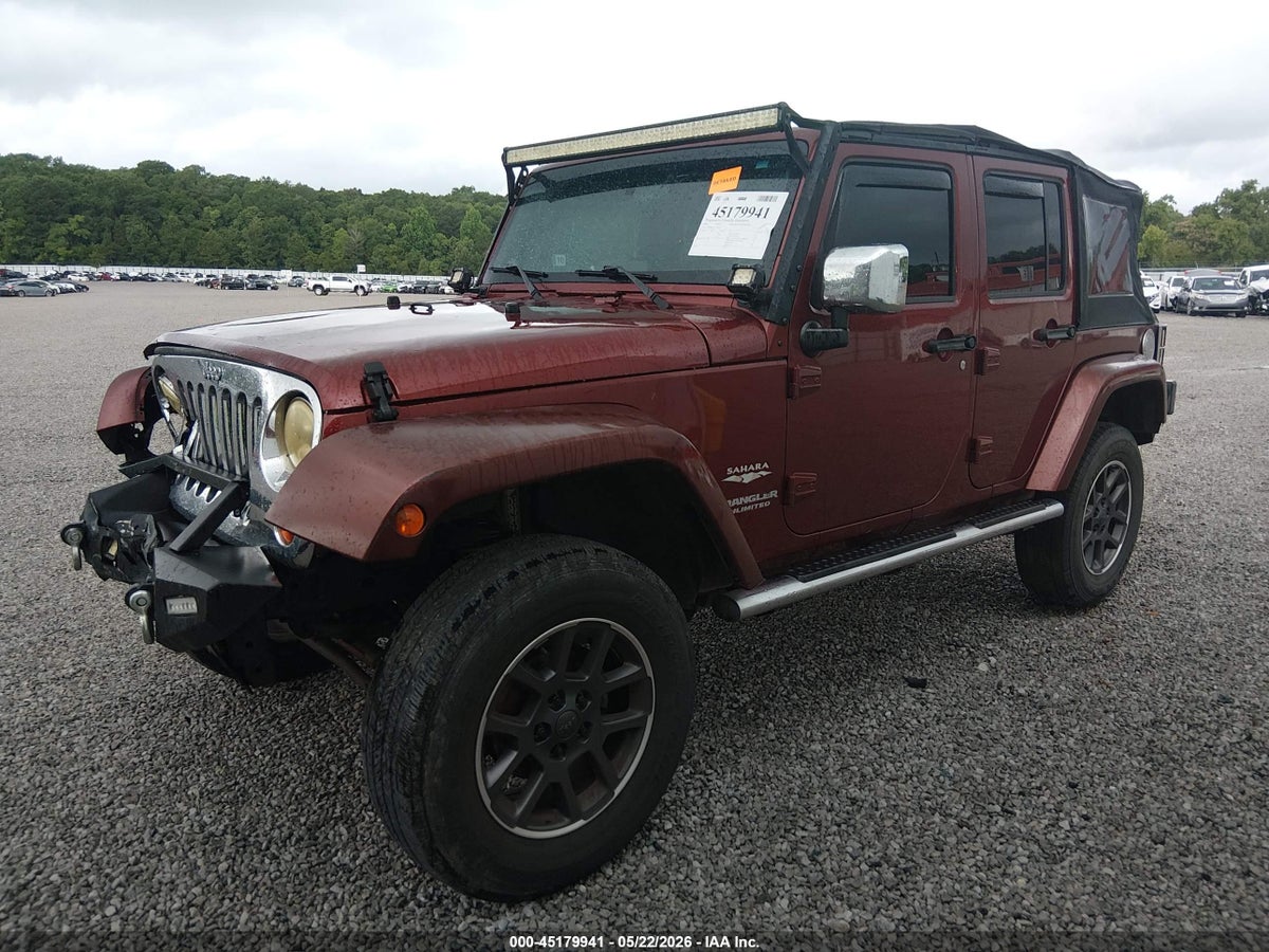 2010 JEEP WRANGLER UNLIMITED SAHARA — снимка 2