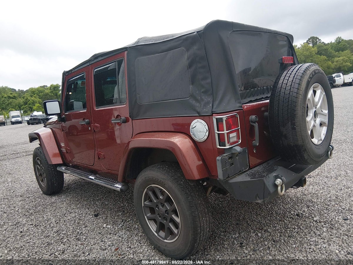 2010 JEEP WRANGLER UNLIMITED SAHARA — снимка 3