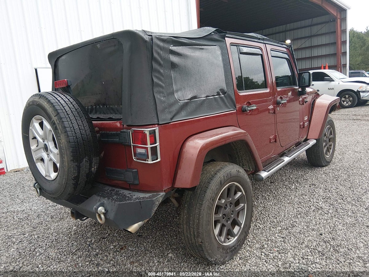 2010 JEEP WRANGLER UNLIMITED SAHARA — снимка 4