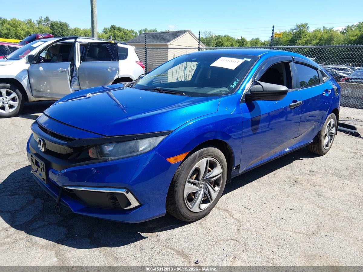 2020 HONDA CIVIC LX — снимка 2