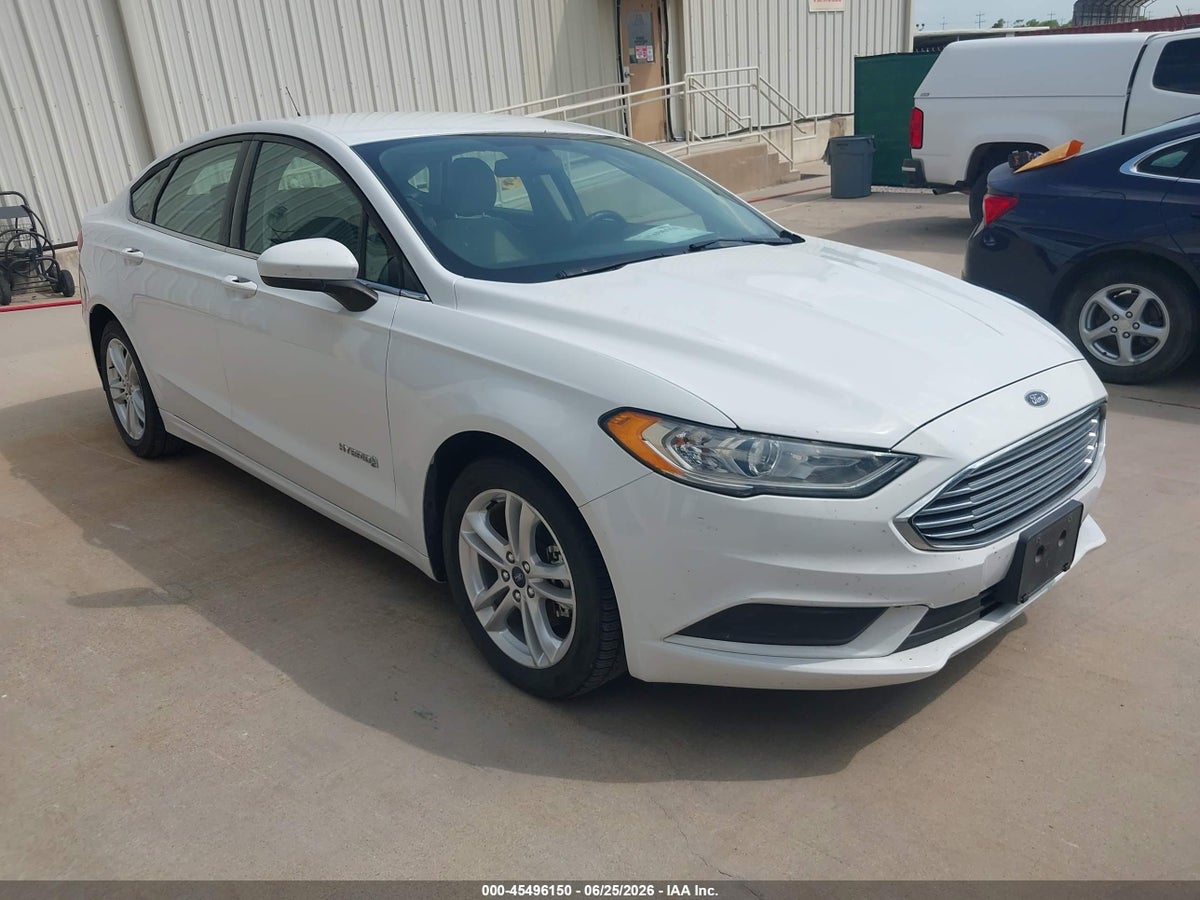 2018 FORD FUSION HYBRID S