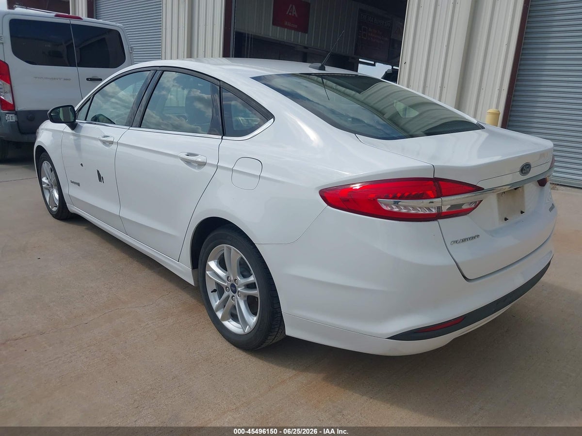 2018 FORD FUSION HYBRID S — снимка 3
