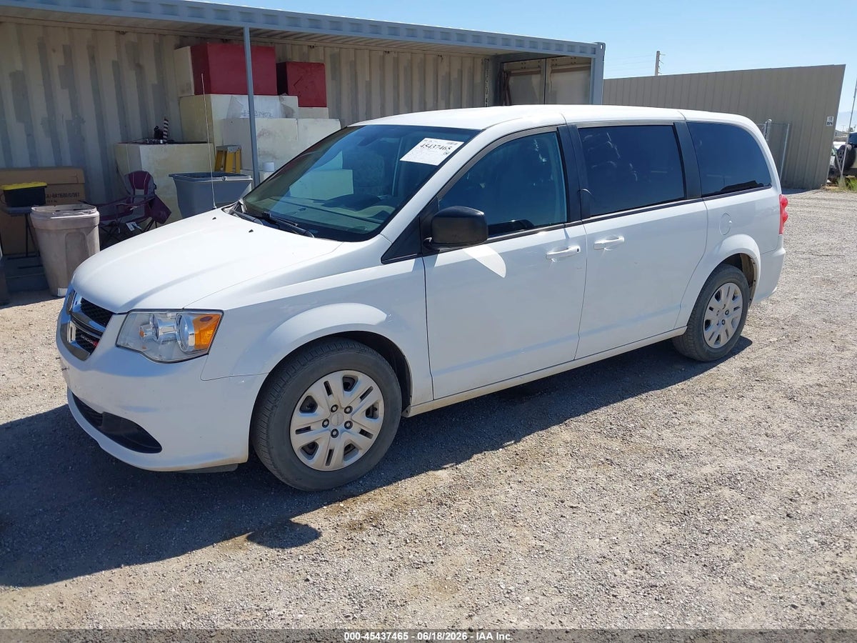 2018 DODGE GRAND CARAVAN SE — снимка 2