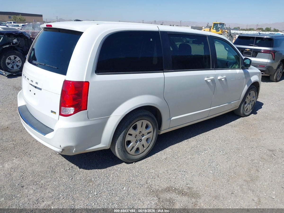 2018 DODGE GRAND CARAVAN SE — снимка 4