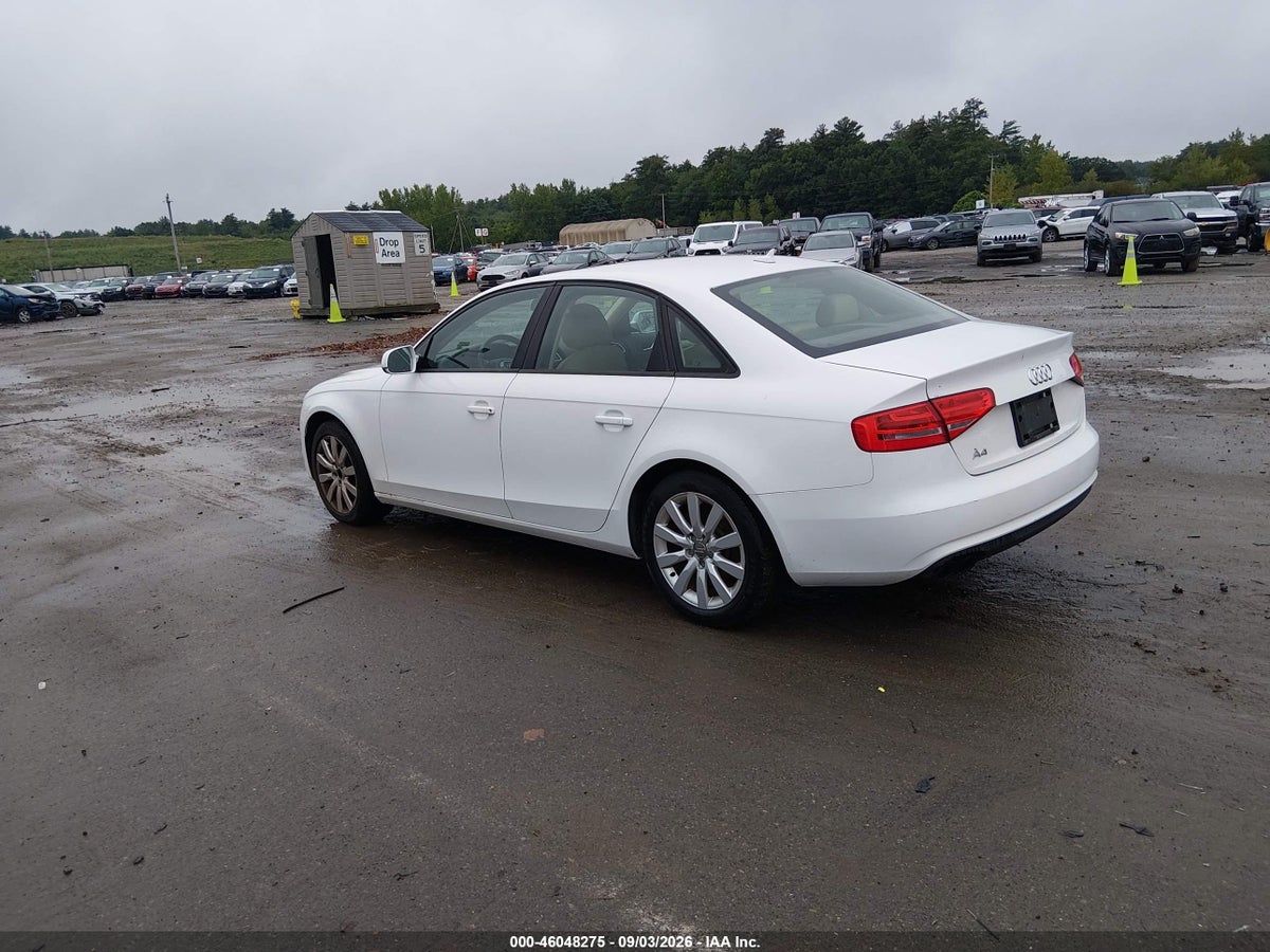 2013 AUDI A4 2.0T PREMIUM — снимка 3