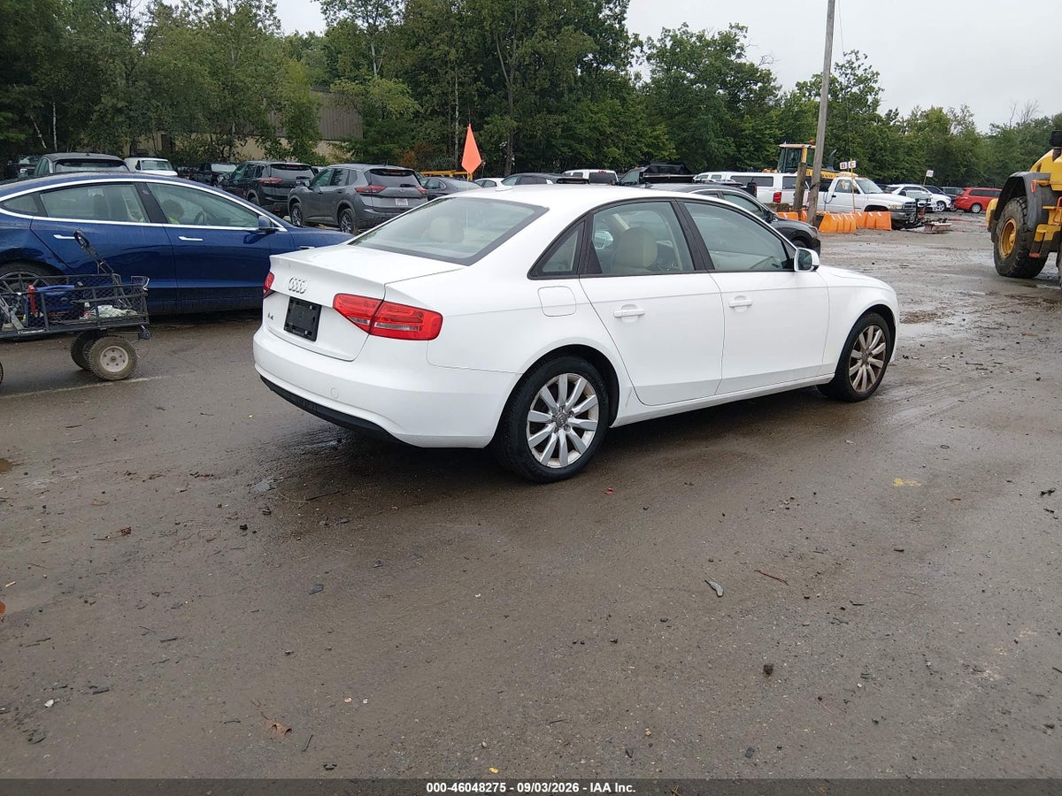 2013 AUDI A4 2.0T PREMIUM — снимка 4