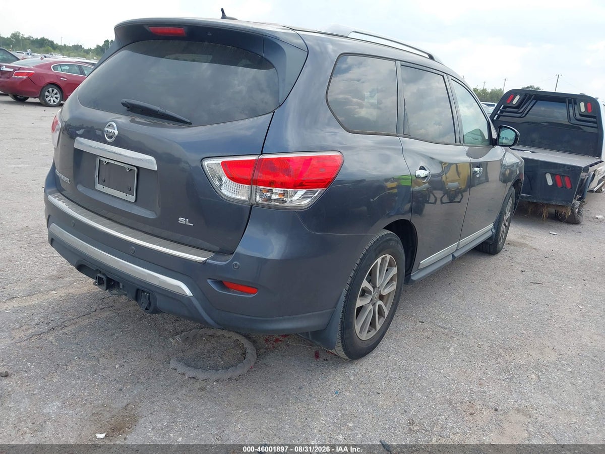 2014 NISSAN PATHFINDER SL — снимка 4