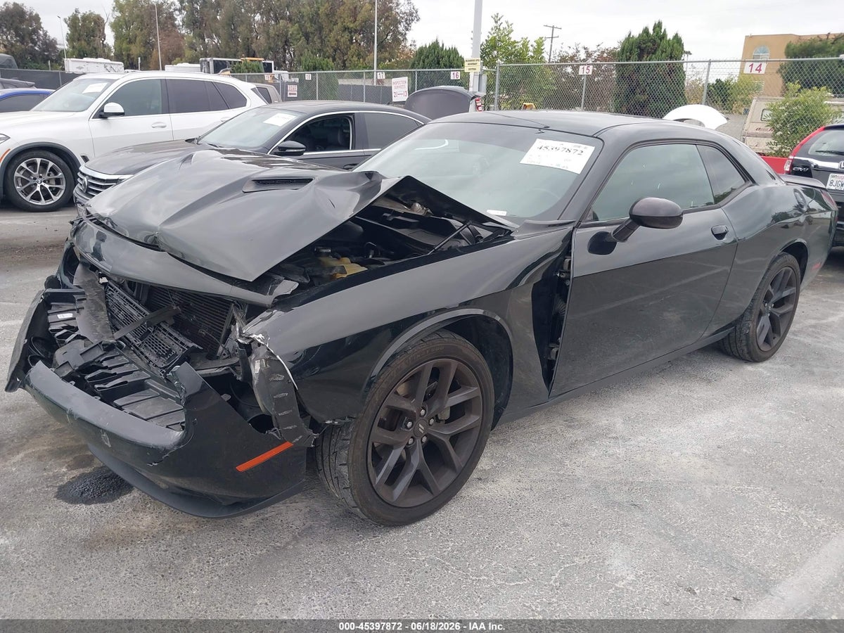 2021 DODGE CHALLENGER SXT — снимка 2