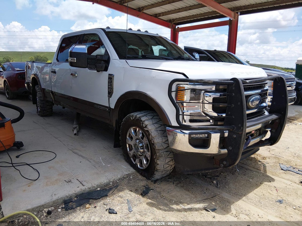 2022 FORD F-250 KING RANCH/LARIAT/LIMITED/PLATINUM/XL/XLT