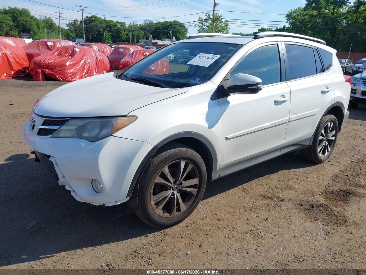 2015 TOYOTA RAV4 LIMITED — снимка 2