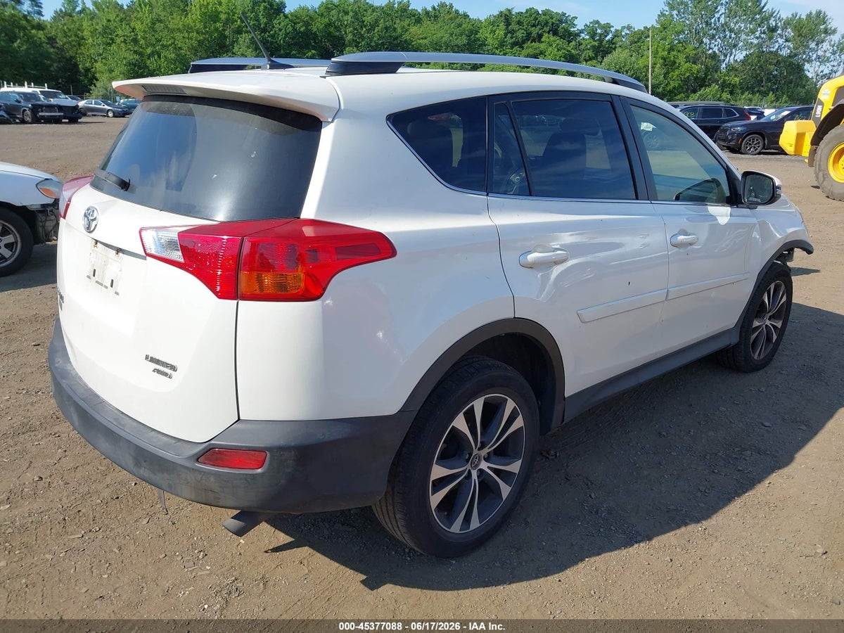 2015 TOYOTA RAV4 LIMITED — снимка 4
