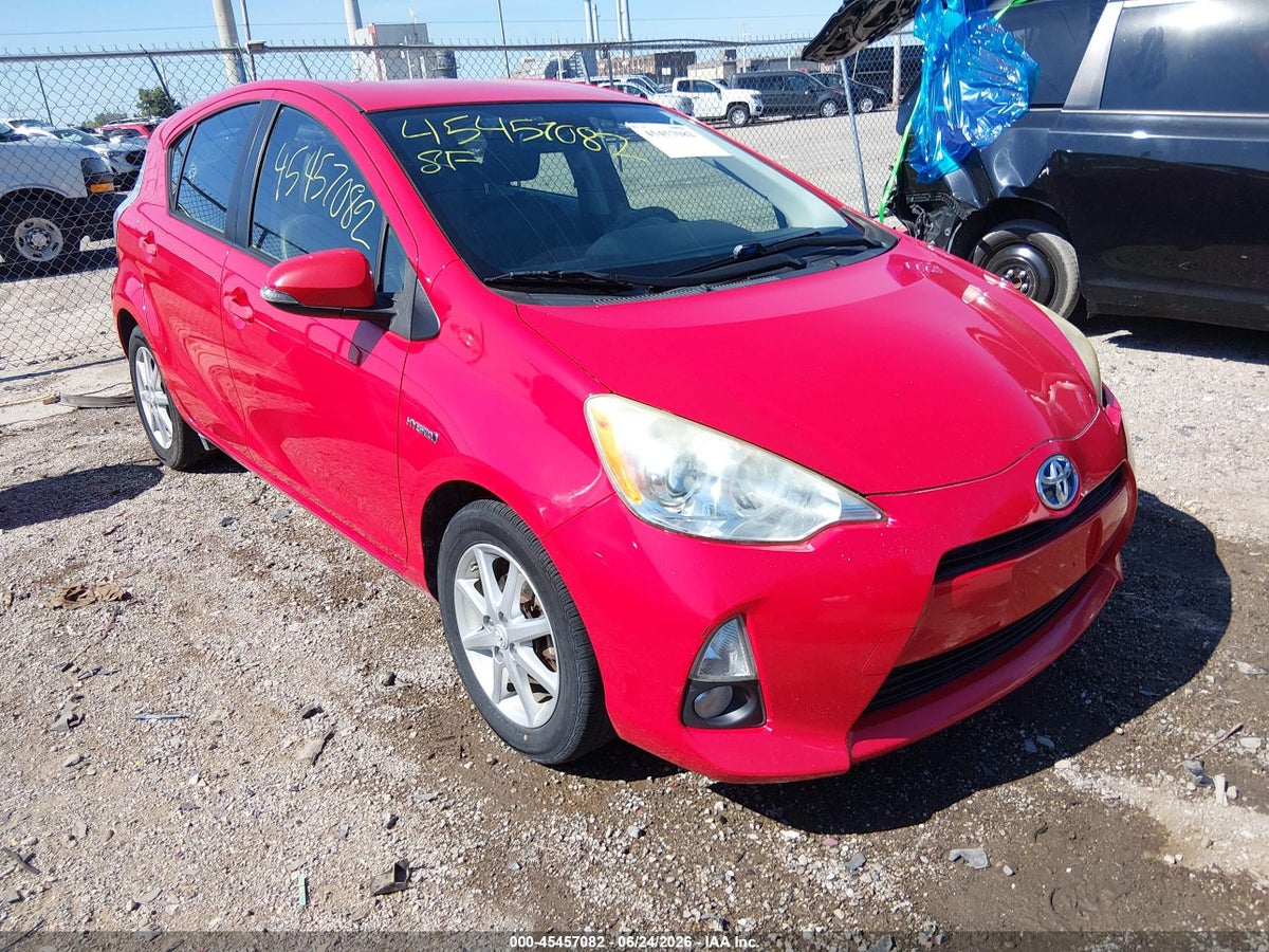 2013 TOYOTA PRIUS C FOUR