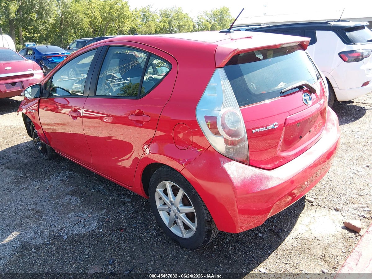 2013 TOYOTA PRIUS C FOUR — снимка 3