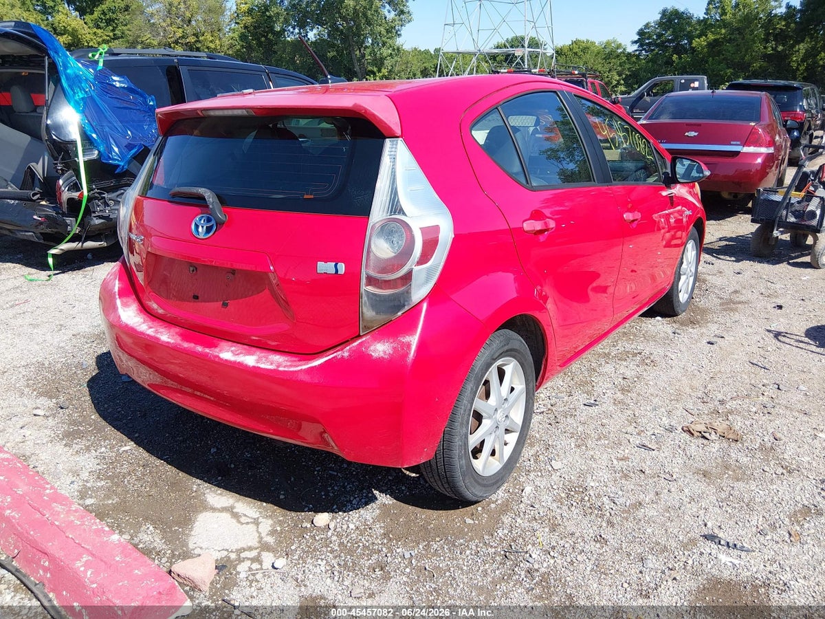 2013 TOYOTA PRIUS C FOUR — снимка 4