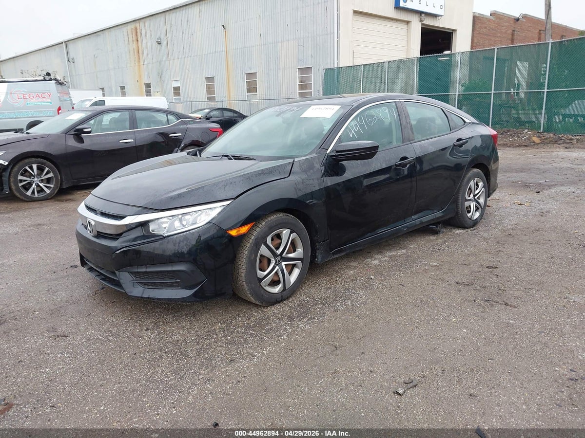 2016 HONDA CIVIC LX — снимка 2