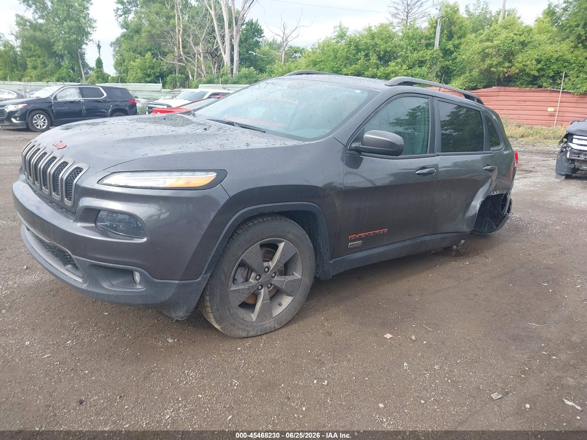 2017 JEEP CHEROKEE 75TH ANNIVERSARY EDITION 4X4 — снимка 2