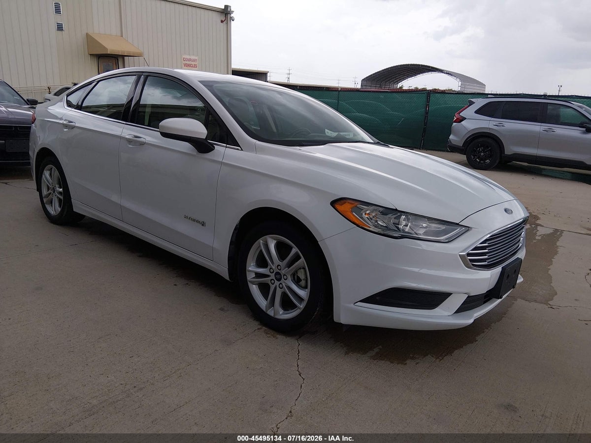 2018 FORD FUSION HYBRID S