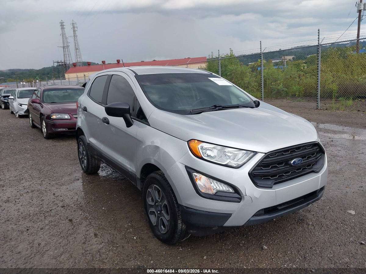 2019 FORD ECOSPORT S