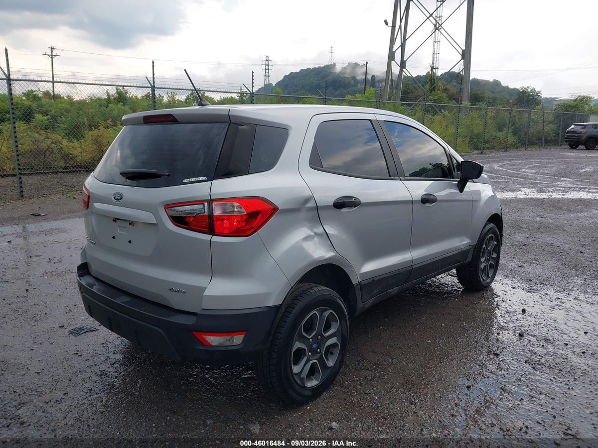 2019 FORD ECOSPORT S — снимка 4