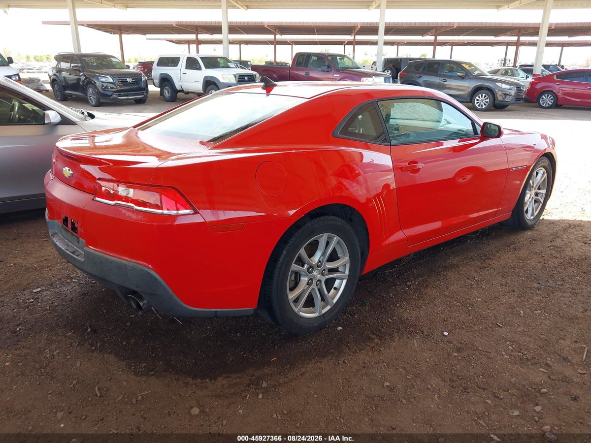 2015 CHEVROLET CAMARO 2LS — снимка 4