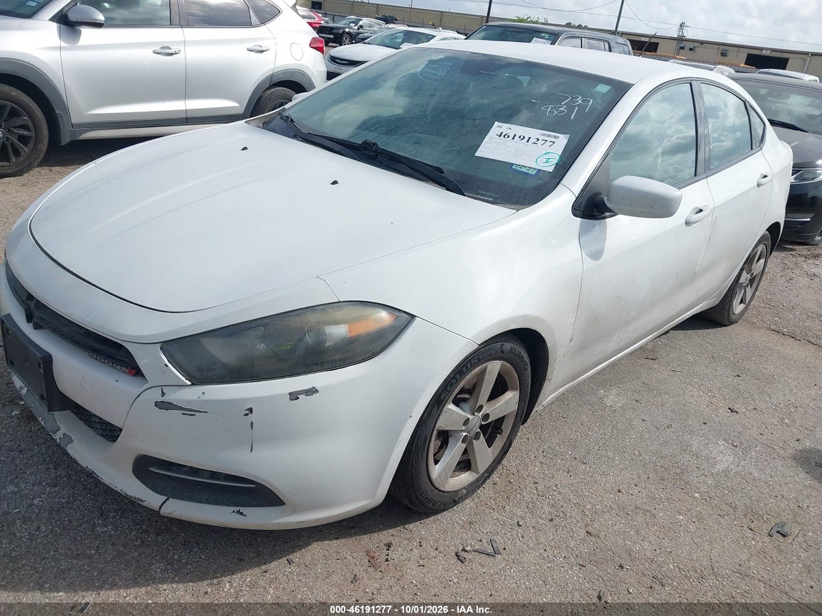 2016 DODGE DART SXT — photo 2