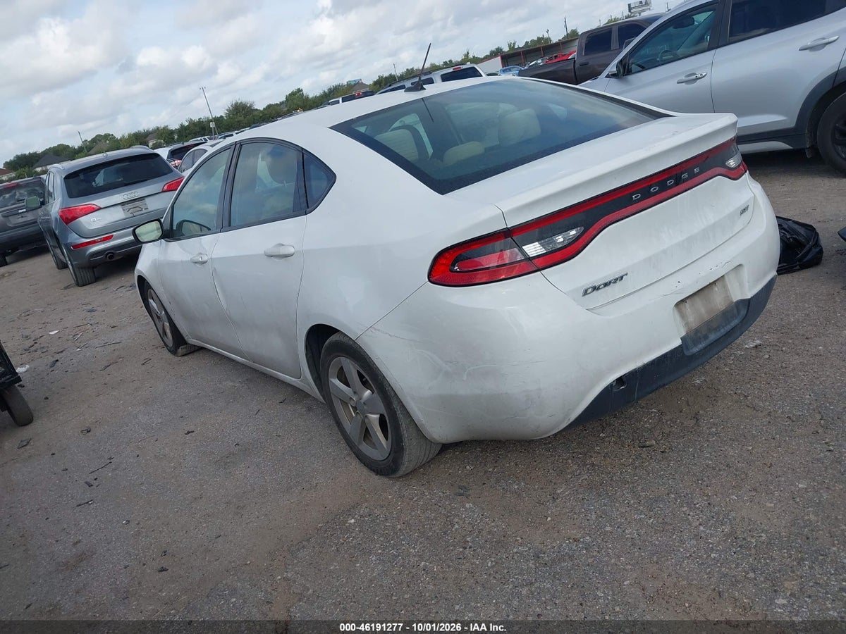 2016 DODGE DART SXT — photo 3