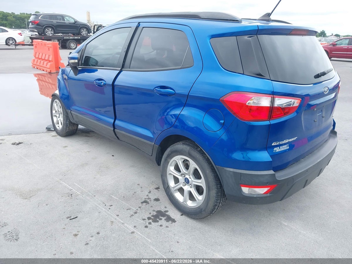 2020 FORD ECOSPORT SE — снимка 3