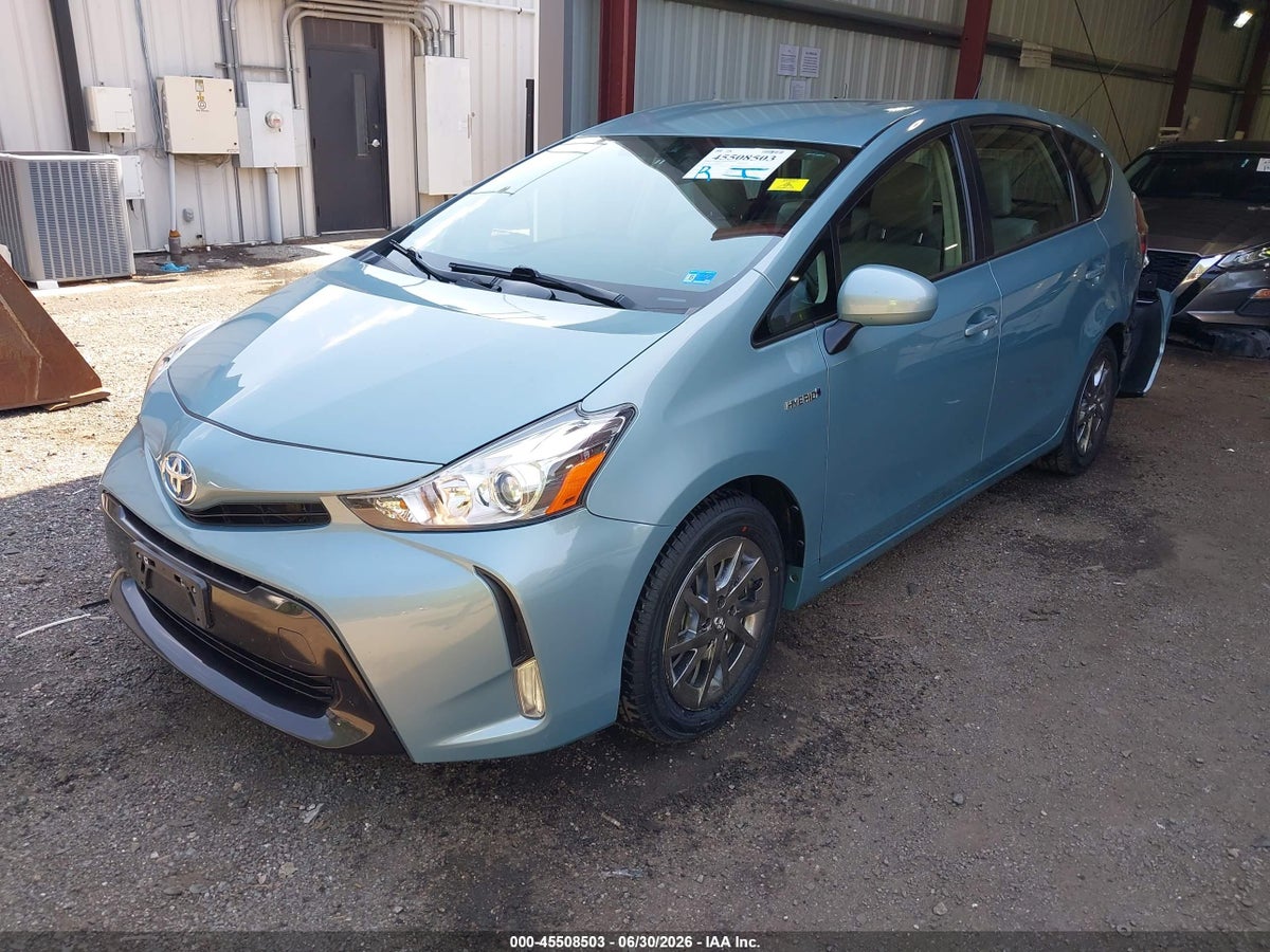 2017 TOYOTA PRIUS V FOUR — снимка 2