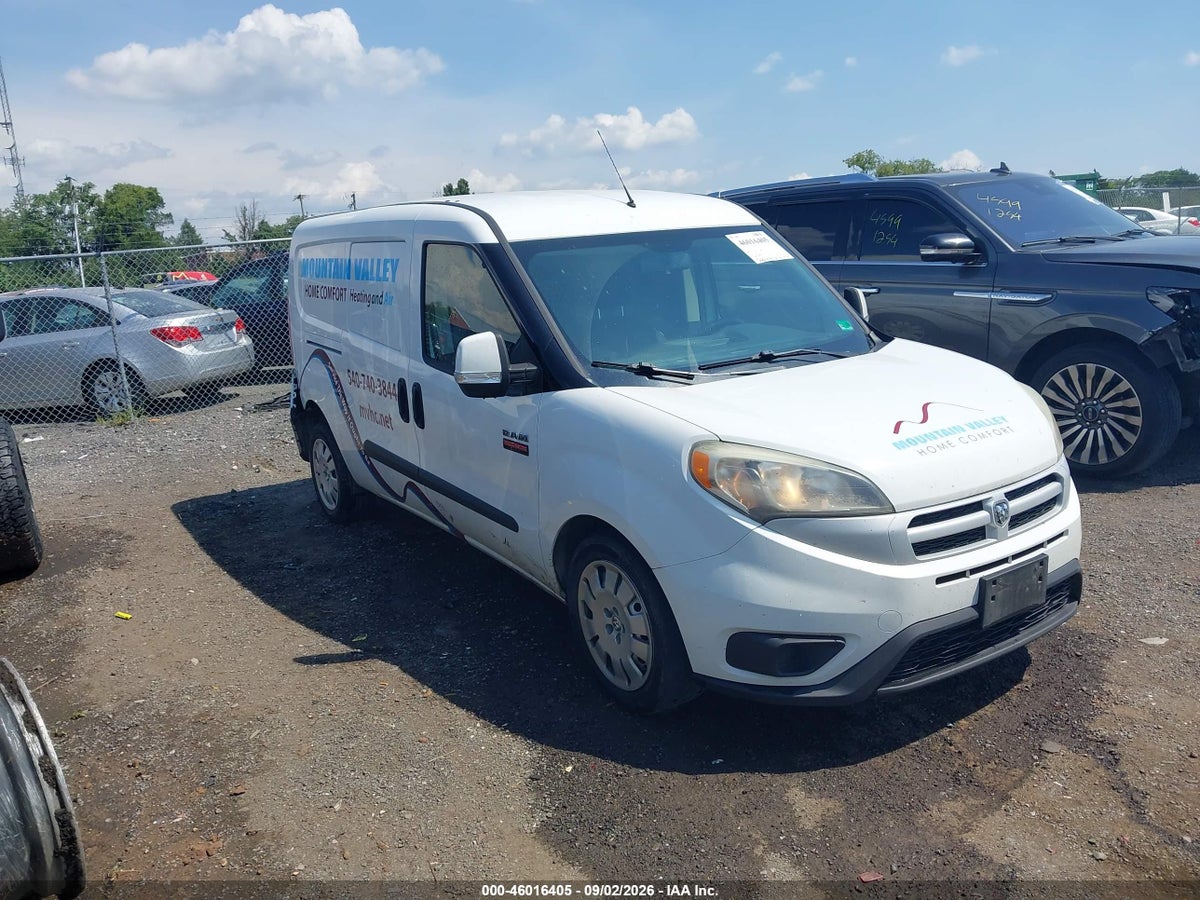 2016 RAM PROMASTER CITY TRADESMAN SLT