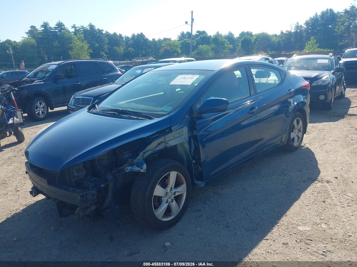 2013 HYUNDAI ELANTRA GLS — снимка 2