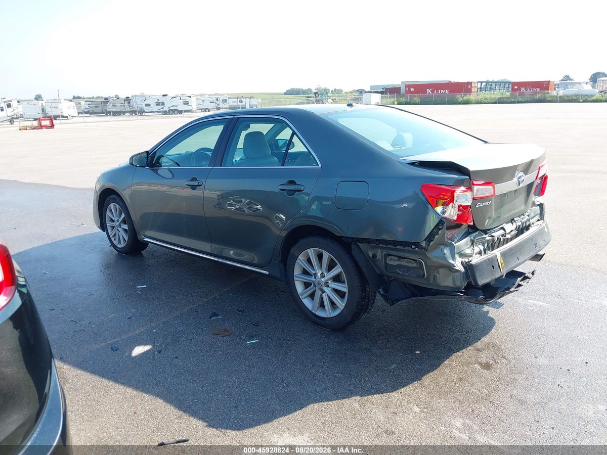 2012 TOYOTA CAMRY XLE — снимка 3