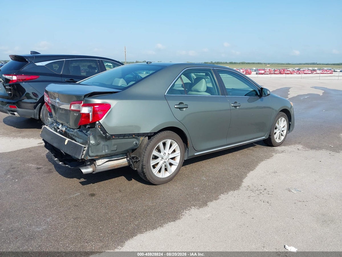 2012 TOYOTA CAMRY XLE — снимка 4