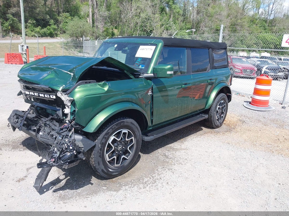 2024 FORD BRONCO OUTER BANKS — снимка 2