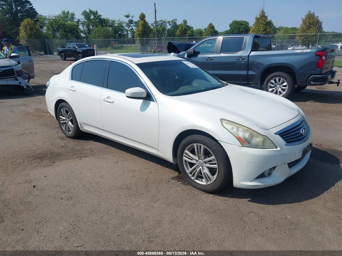 2012 INFINITI G37X