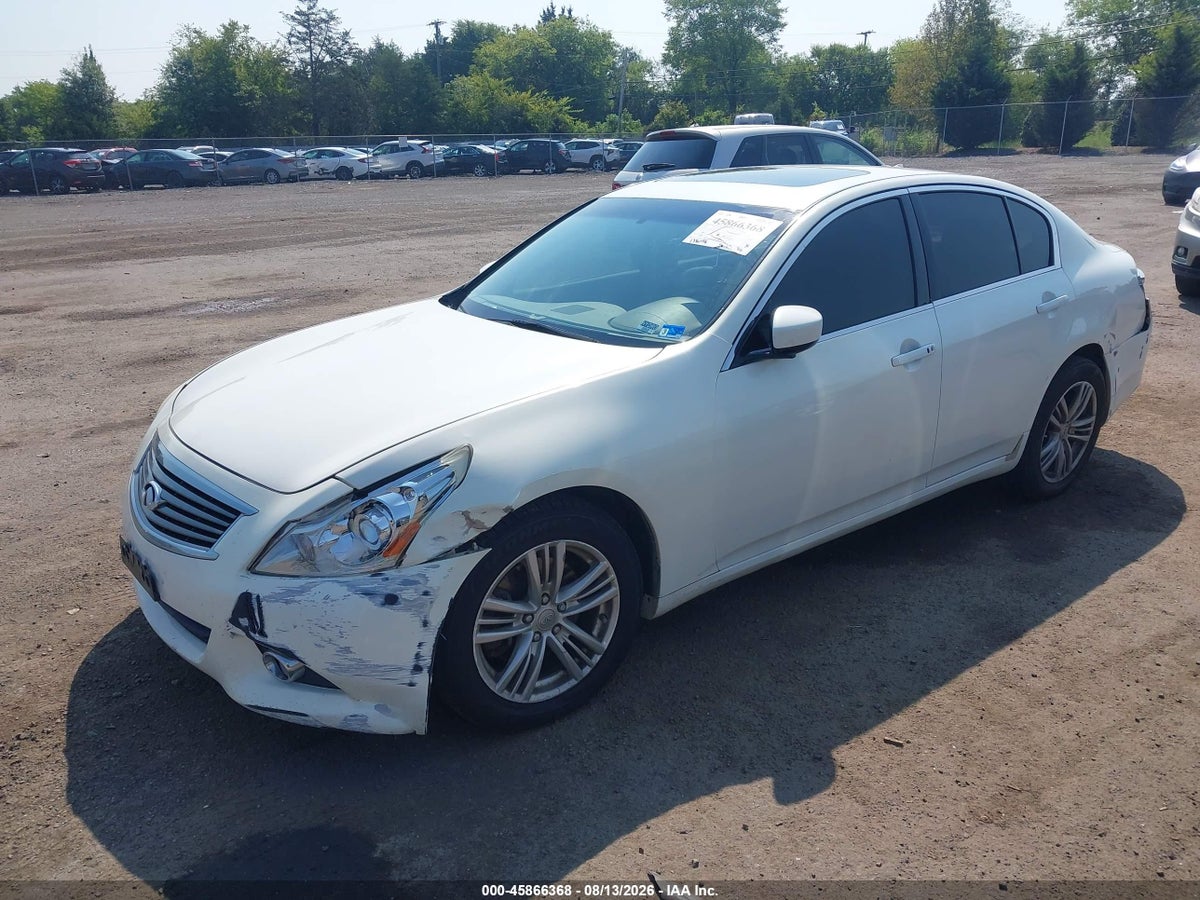 2012 INFINITI G37X — снимка 2