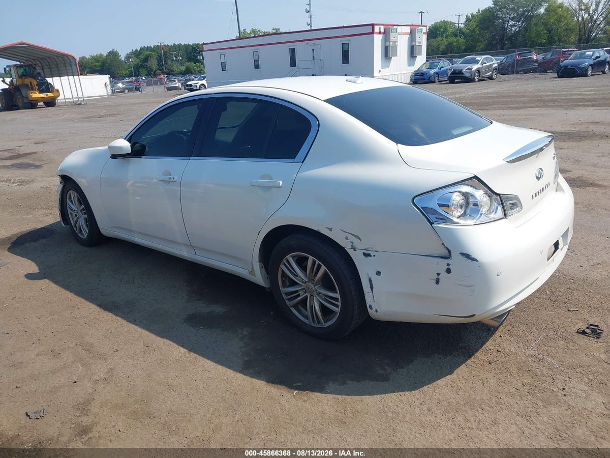 2012 INFINITI G37X — снимка 3
