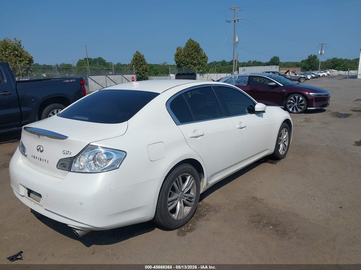 2012 INFINITI G37X — снимка 4