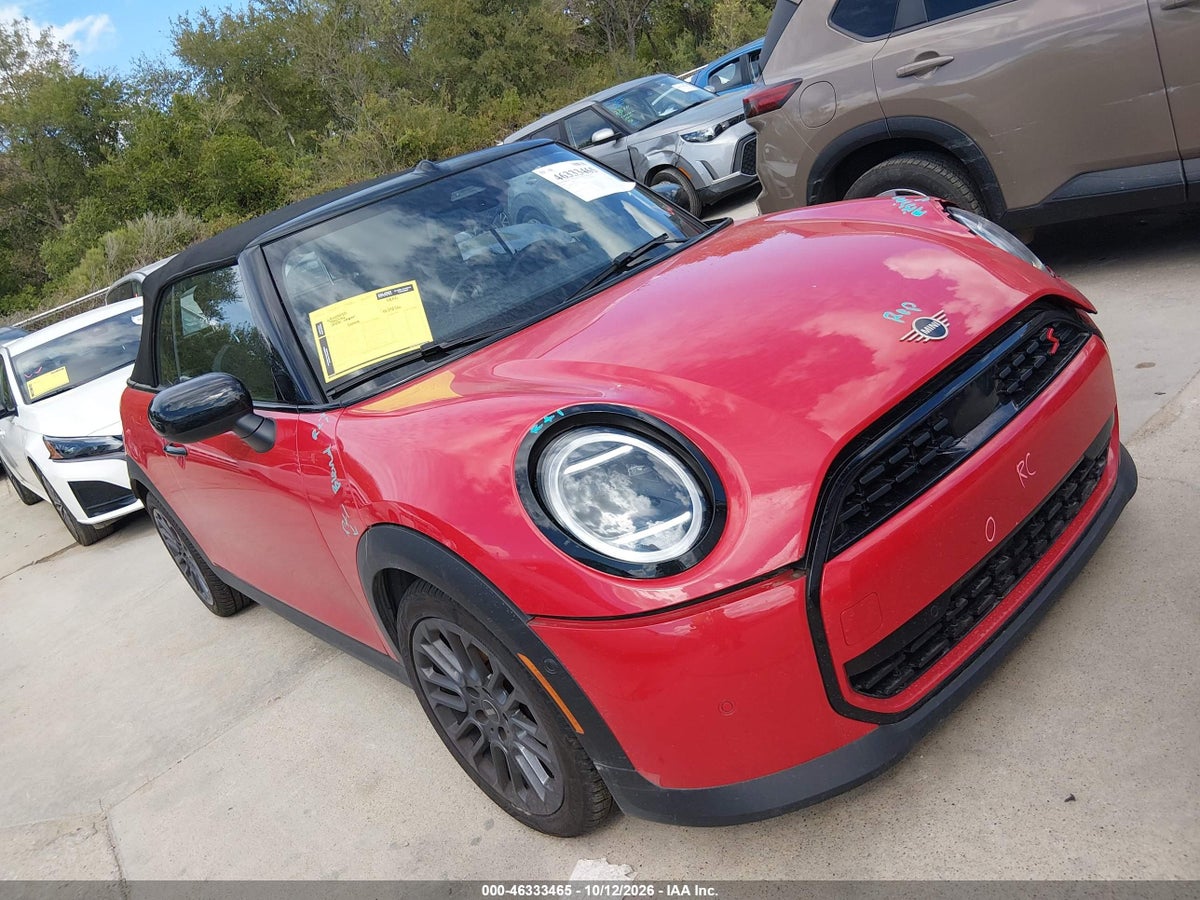 2026 MINI CONVERTIBLE COOPER S/COOPER S SIGNATURE/COOPER SIGNATURE