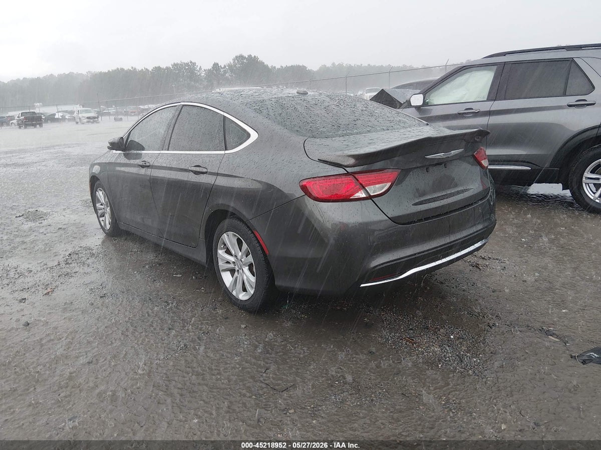 2015 CHRYSLER 200 LIMITED — снимка 3