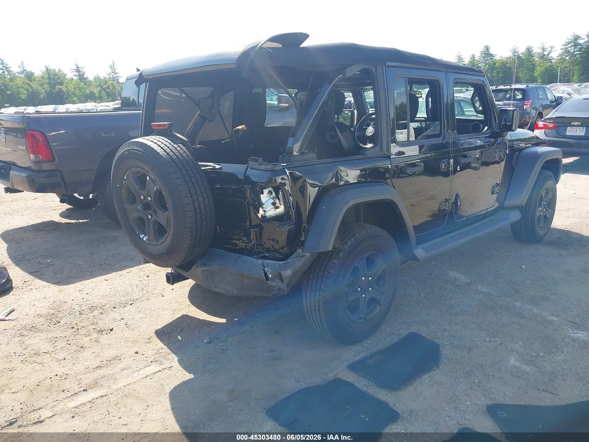 2019 JEEP WRANGLER UNLIMITED SPORT S 4X4 — снимка 4