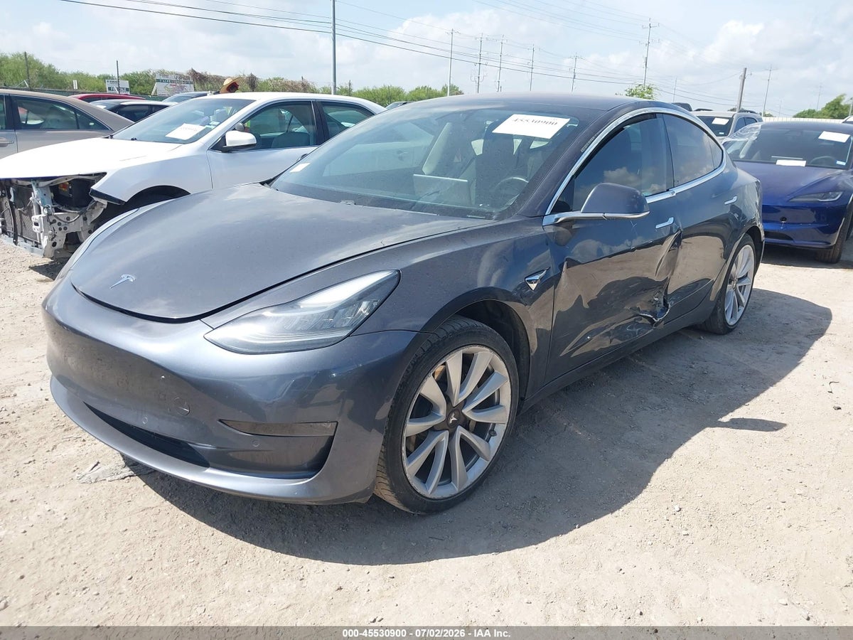2018 TESLA MODEL 3 LONG RANGE/MID RANGE — снимка 2