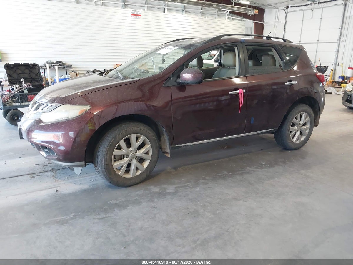 2014 NISSAN MURANO SL — снимка 2
