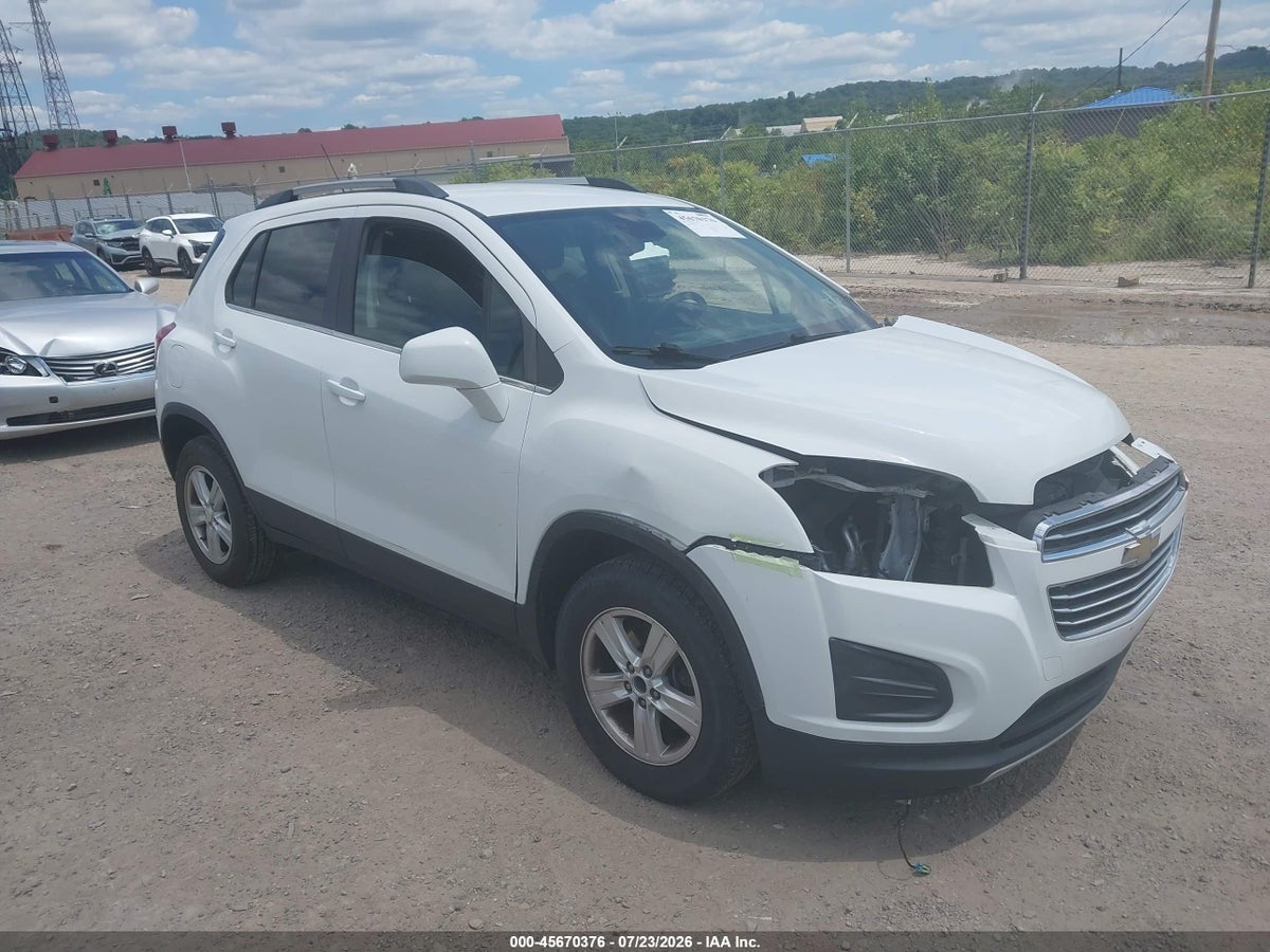 2016 CHEVROLET TRAX LT