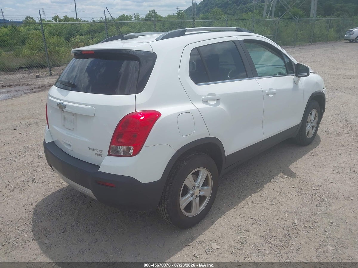 2016 CHEVROLET TRAX LT — снимка 4