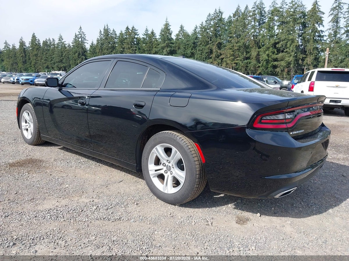 2019 DODGE CHARGER SXT RWD — снимка 3