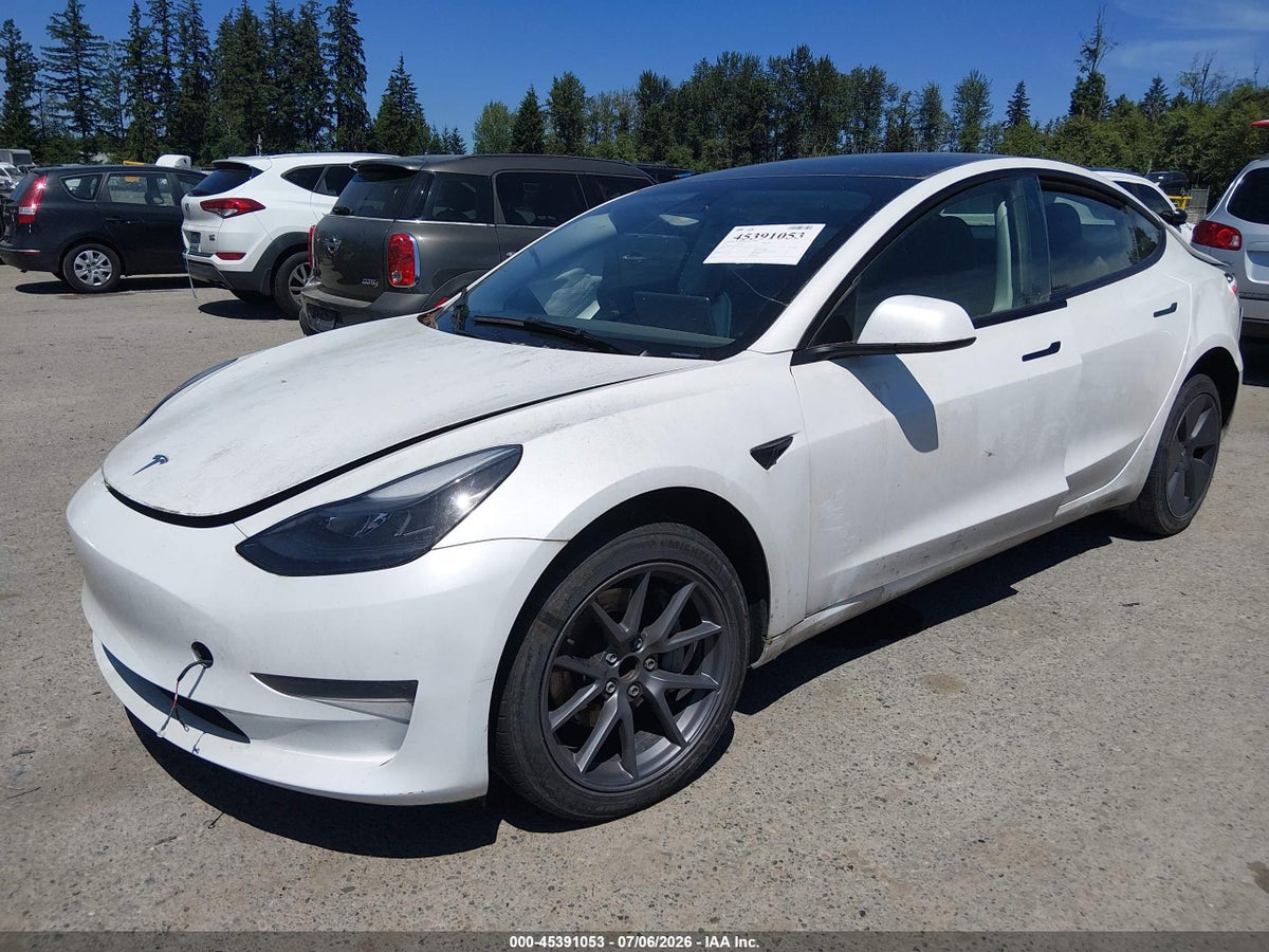 2023 TESLA MODEL 3 REAR-WHEEL DRIVE — снимка 2